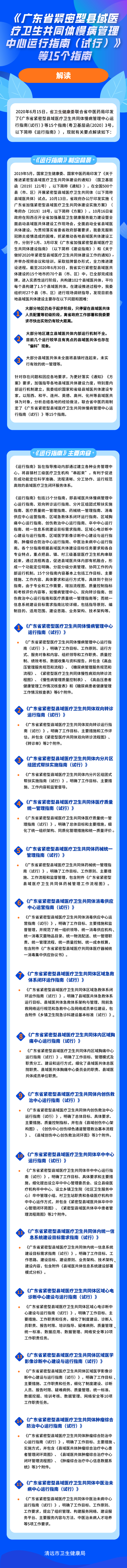 《廣東省緊密型縣域醫(yī)療衛(wèi)生共同體慢病管理中心運行指南（試行）》等15個指南解讀.jpg