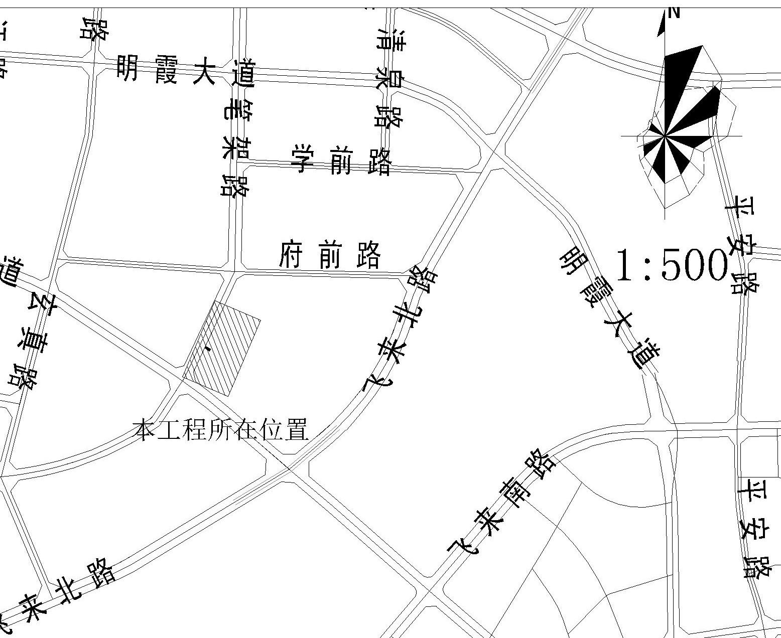 清新區(qū)啟創(chuàng)華府市政中壓燃氣管道工程-布局1.jpg