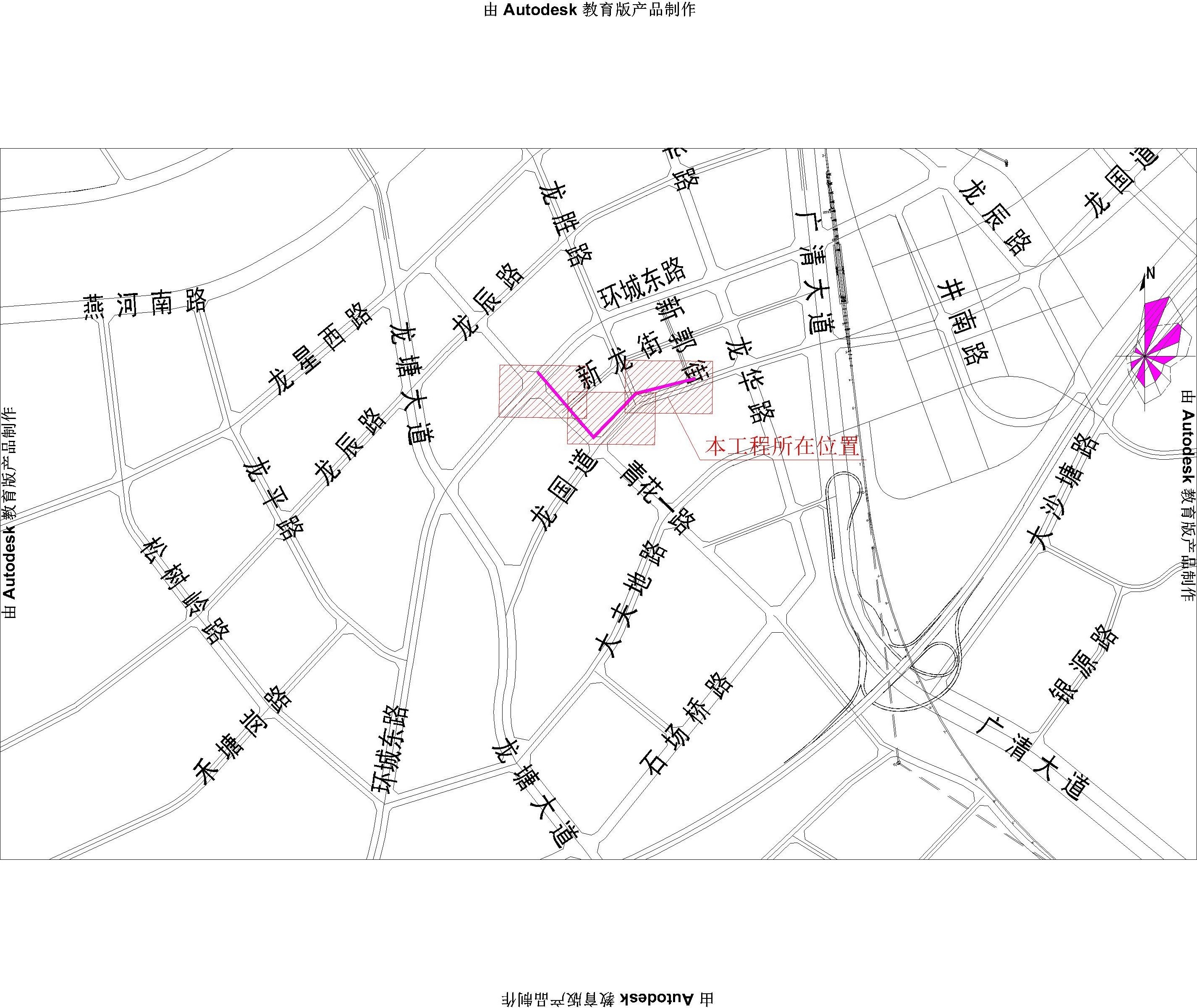 2023.3.9龍?zhí)笼垏?、青花一路（君龍大廈-環(huán)城東路）市政中壓報建圖-布局1.jpg