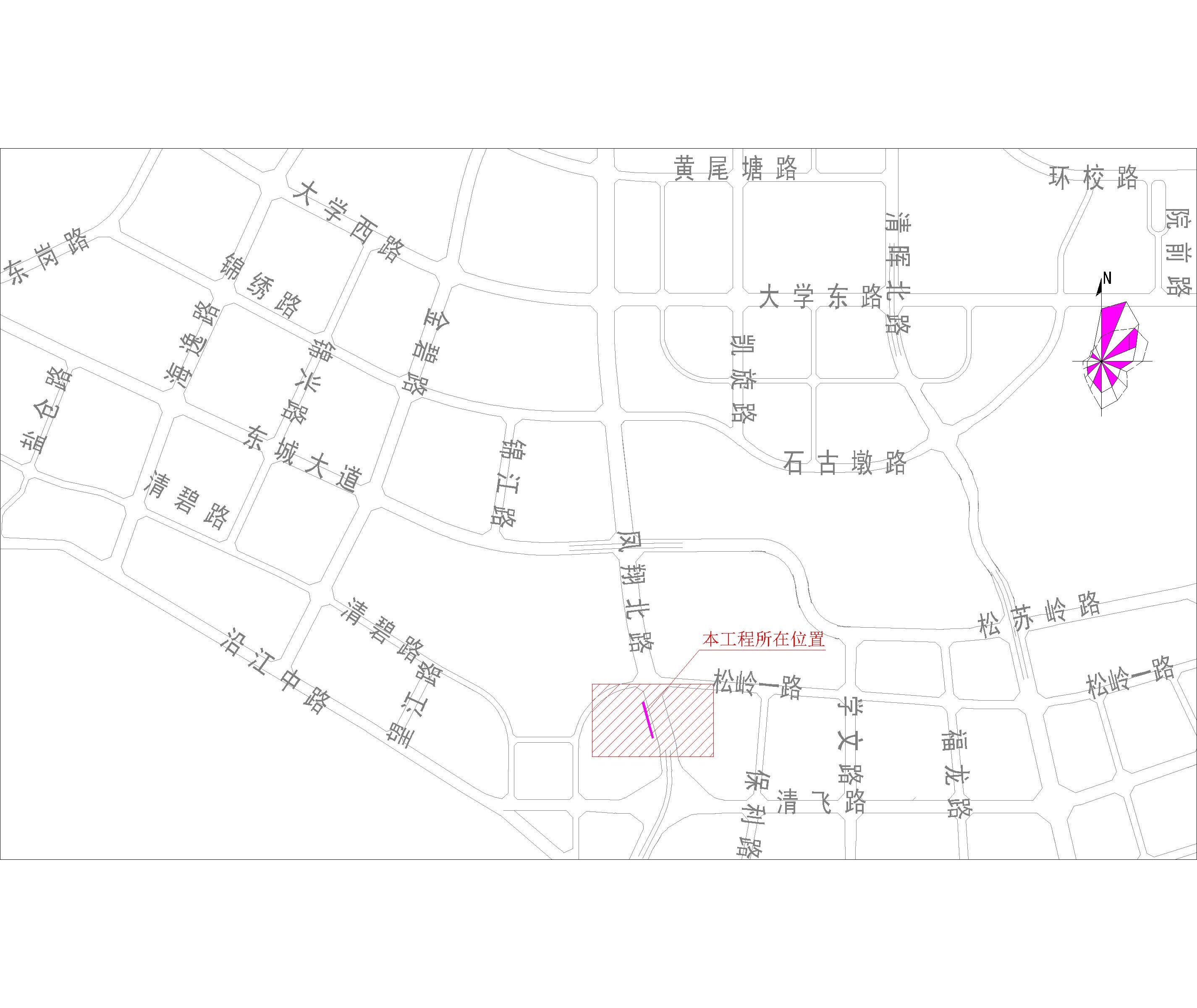 2024.5.7-38清遠(yuǎn)市東城松嶺一路與鳳翔北路連接線市政報建 (CCY)-布局1.jpg