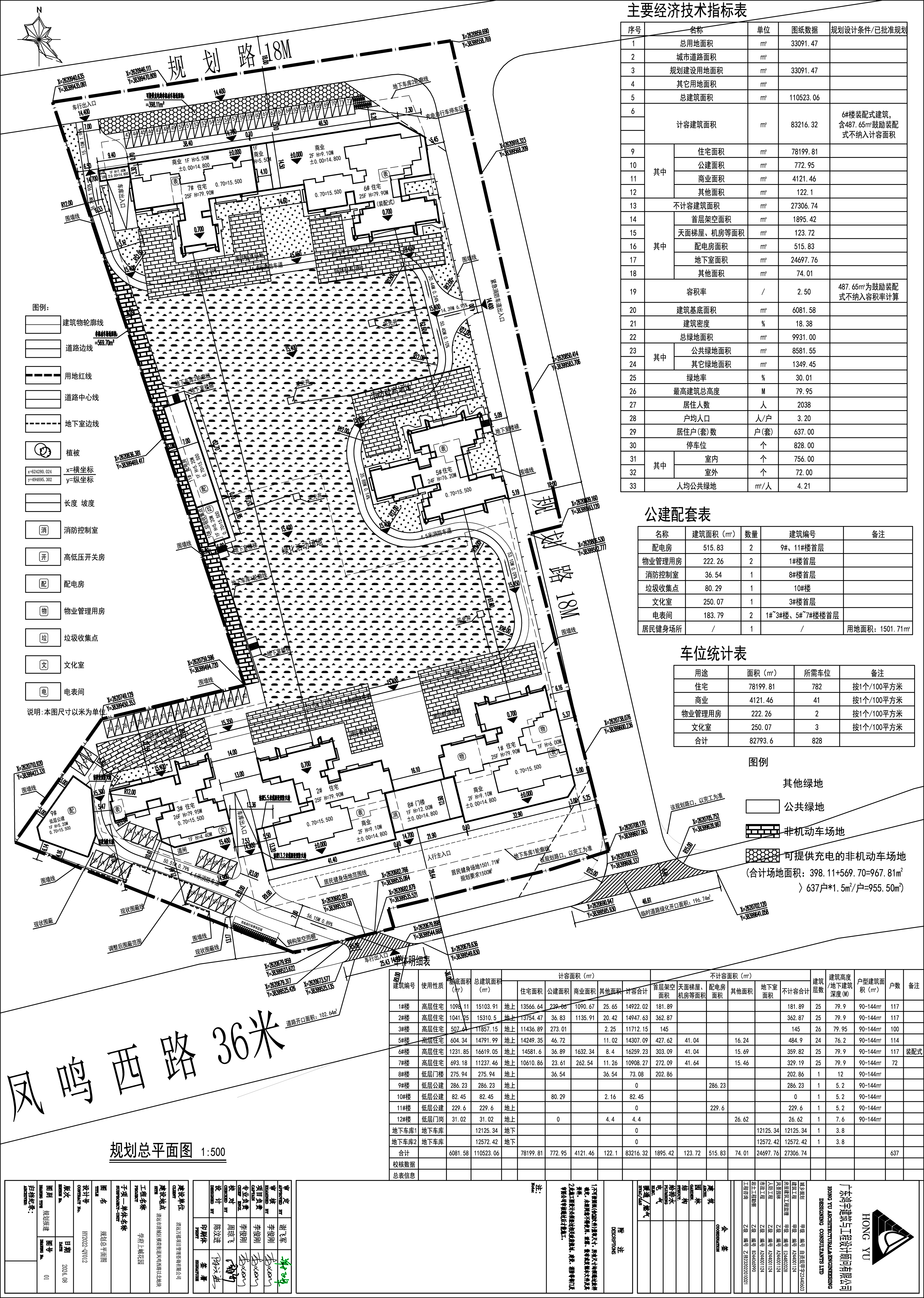 學(xué)府上峸花園 規(guī)劃總平面圖、豎向道路總平面圖、綠化總平面圖_8-27.jpg